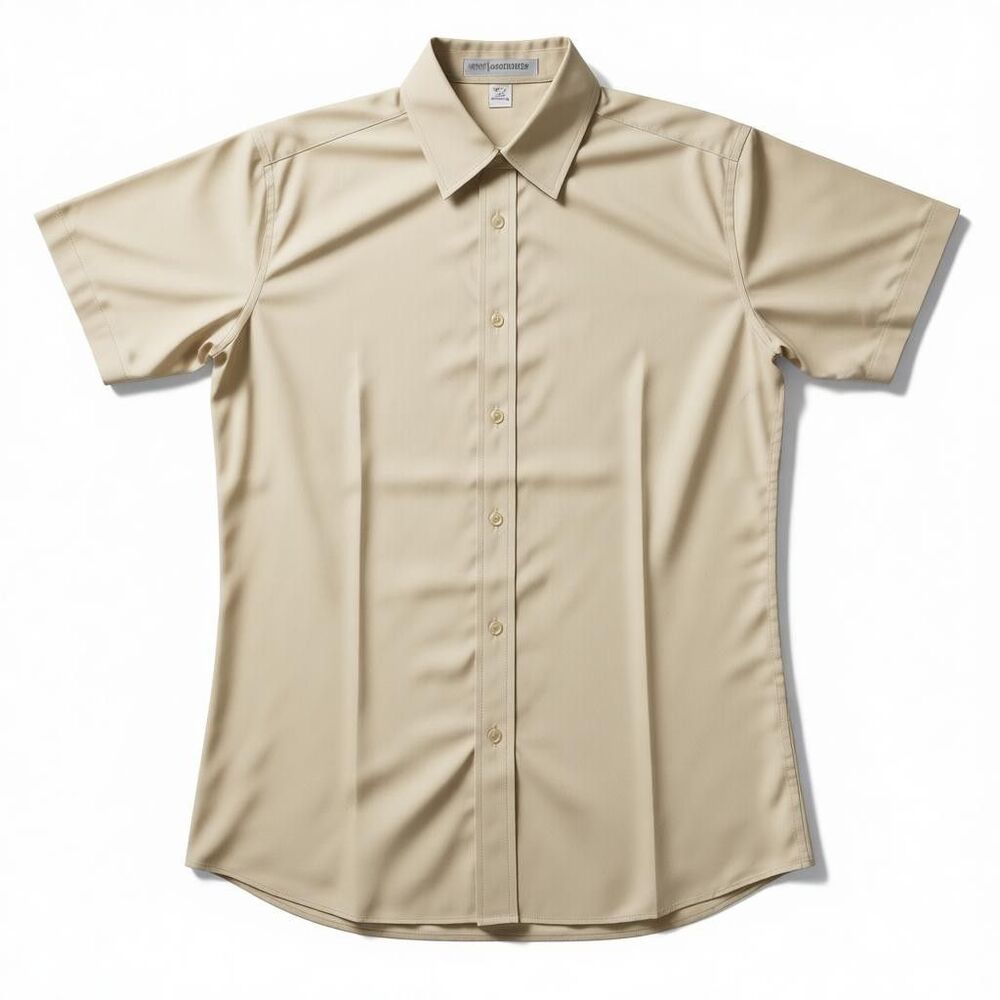 Port Authority Ladies Short Sleeve Value Cotton Twill Button Down Shirt New M - Picture 2 of 6